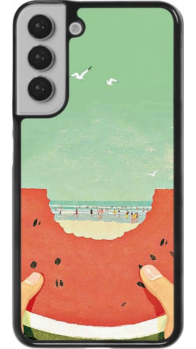 Coque Samsung Galaxy S22+ - Views through a watermelon Summer 2026