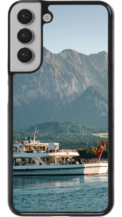 Samsung Galaxy S22+ Case Hülle -  Nationalfeiertag Schweiz Bateau Leman