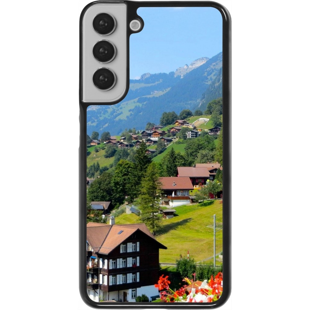 Samsung Galaxy S22+ Case Hülle -  Nationalfeiertag Schweiz Landschaft