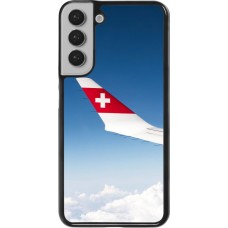 Samsung Galaxy S22+ Case Hülle -  Schweizer Nationalfeiertag Sky Swiss Flag