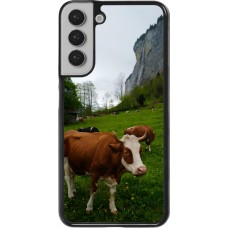 Coque Samsung Galaxy S22+ - Fête Nationale Suisse Vaches