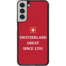 Coque Samsung Galaxy S22+ - Switzerland Great Since 1291