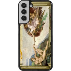 Samsung Galaxy S22+ Case Hülle - Kunstbild - Die Erschaffung Adams - Michelangelo
