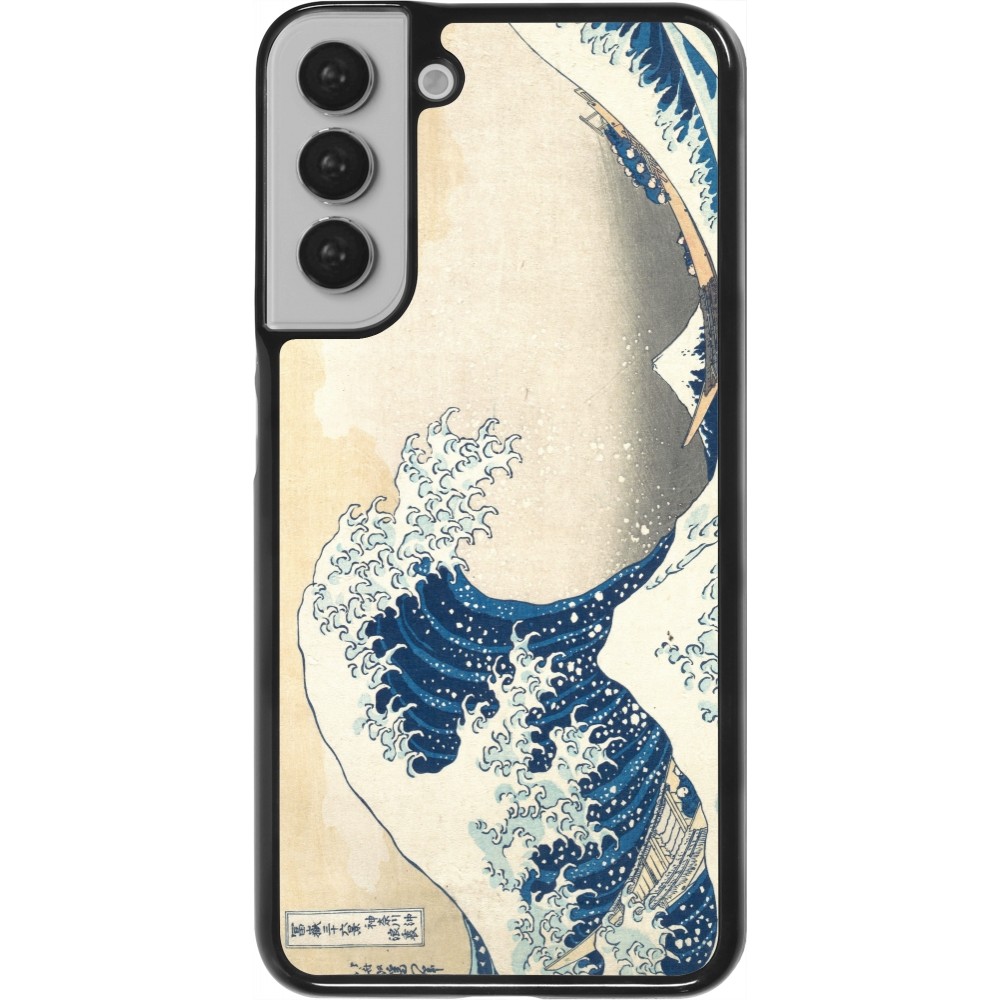 Coque Samsung Galaxy S22+ - Tableau art - La Grande Vague de Kanagawa - Hokusai