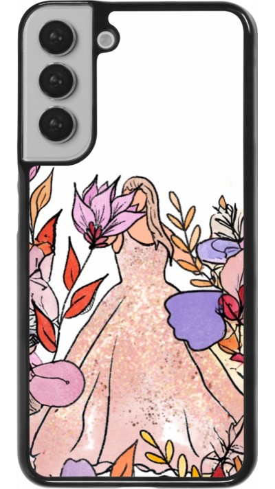 Coque Samsung Galaxy S22+ - Taylor Swift Sketch - White