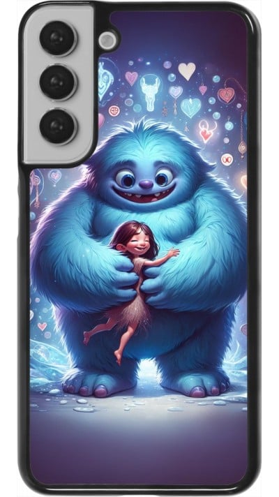 Samsung Galaxy S22+ Case Hülle - Valentin 2024 Flauschige Liebe