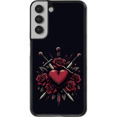 Samsung Galaxy S22+ Case Hülle - Valentine 2024 gothic love