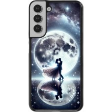 Samsung Galaxy S22+ Case Hülle - Valentin 2024 Liebe unter dem Mond