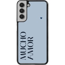 Samsung Galaxy S22+ Case Hülle - Valentine 2024 mucho amor azul
