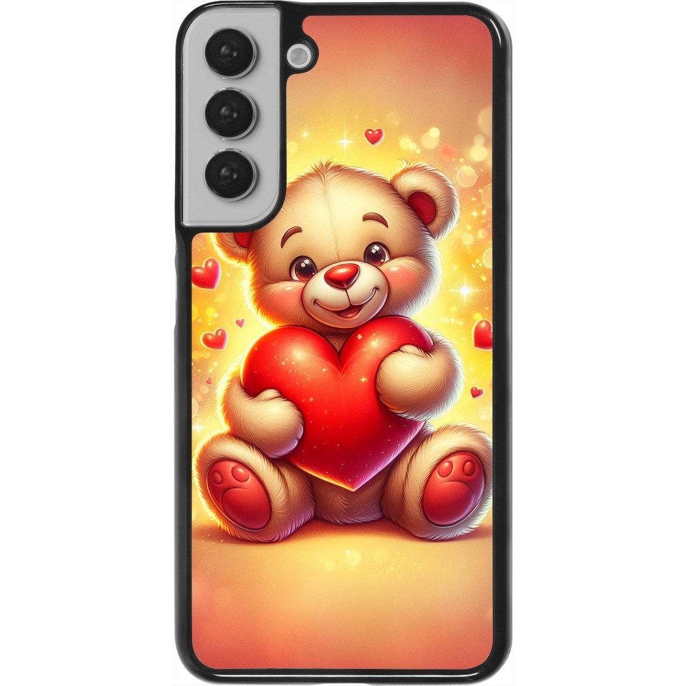 Samsung Galaxy S22+ Case Hülle - Valentin 2024 Teddy Liebe