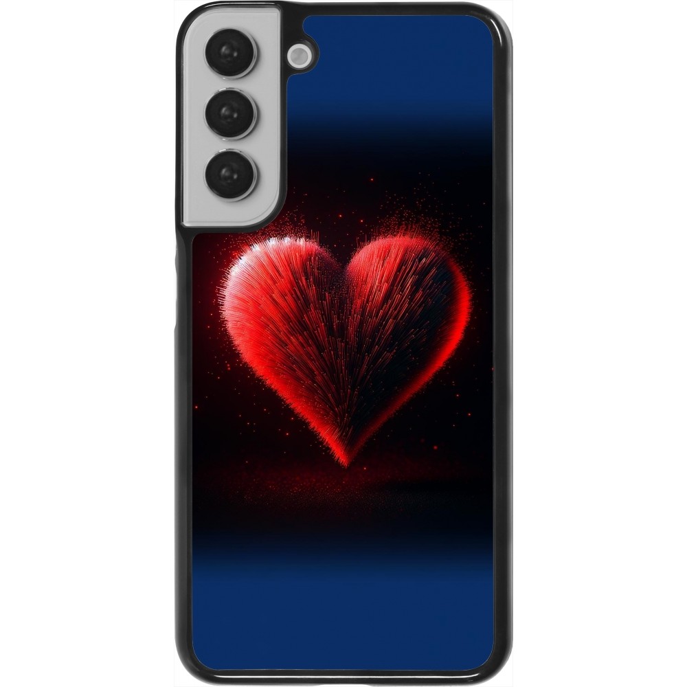 Samsung Galaxy S22+ Case Hülle - Valentin 2025 rotes Herz