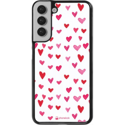 Coque Samsung Galaxy S22+ - Valentine 2022 Many pink hearts