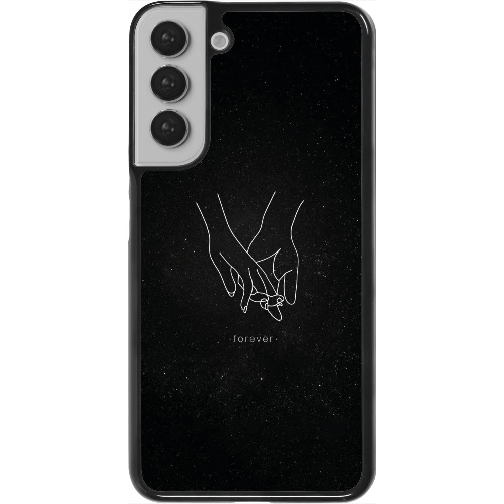 Samsung Galaxy S22+ Case Hülle - Valentine 2023 hands forever
