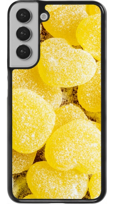 Coque Samsung Galaxy S22+ - Valentine 2023 sweet yellow hearts