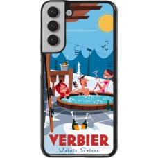 Samsung Galaxy S22+ Case Hülle - Verbier Mountain Jacuzzi