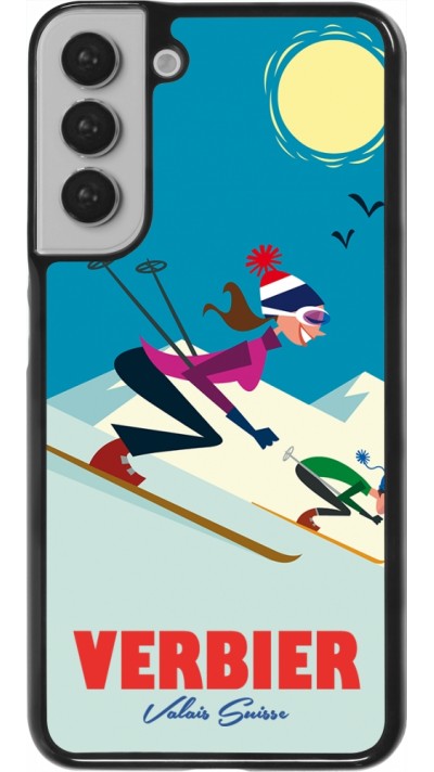 Coque Samsung Galaxy S22+ - Verbier Ski Downhill