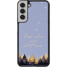 Coque Samsung Galaxy S22+ - Winter 25 Winter illustration of trees