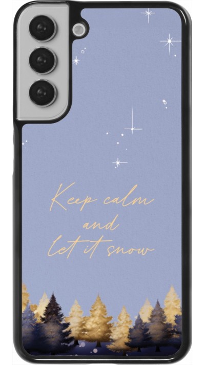 Coque Samsung Galaxy S22+ - Winter 25 Winter illustration of trees