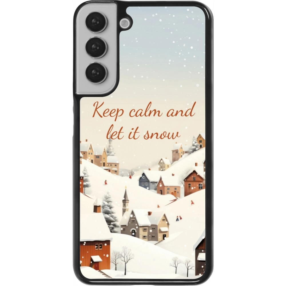 Coque Samsung Galaxy S22+ - Winter 25 Winter Keep calm and let it snow