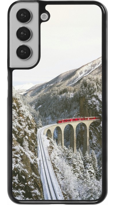 Coque Samsung Galaxy S22+ - Winter 25 Winter polar express