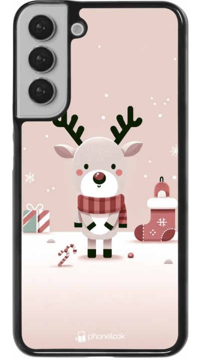 Coque Samsung Galaxy S22+ - Noël 2023 Choupinette Renne