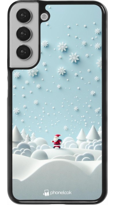 Samsung Galaxy S22+ Case Hülle - Weihnachten 2023 Kleiner Vater Schneeflocke