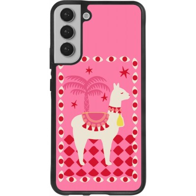 Coque Samsung Galaxy S22+ - Silicone rigide noir Alpaca 2026