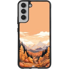 Samsung Galaxy S22+ Case Hülle - Silikon schwarz Autumn 25 Mountains