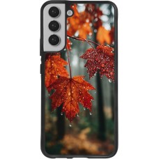 Samsung Galaxy S22+ Case Hülle - Silikon schwarz Autumn 25 Rain
