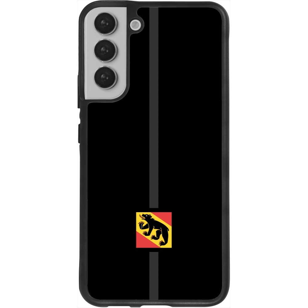 Samsung Galaxy S22+ Case Hülle - Silikon schwarz Kanton BE schwarz