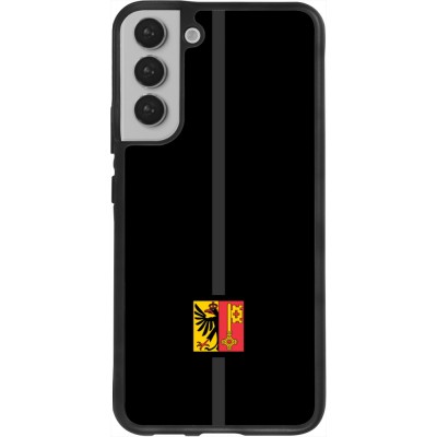 Samsung Galaxy S22+ Case Hülle - Silikon schwarz Kanton GE schwarz