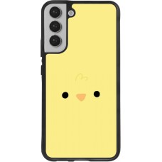 Coque Samsung Galaxy S22+ - Silicone rigide noir Easter 2026 Little chicken
