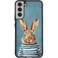 Samsung Galaxy S22+ Case Hülle - Silikon schwarz Easter 2026 Rabbit navy