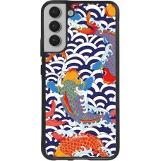 Samsung Galaxy S22+ Case Hülle - Silikon schwarz Easter 2023 japanese fish