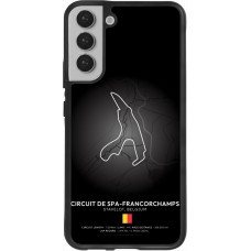Coque Samsung Galaxy S22+ - Silicone rigide noir F1 Track 2025 Belgium