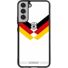 Coque Samsung Galaxy S22+ - Silicone rigide noir Maillot de football Allemagne 2026 personnalisable