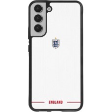 Coque Samsung Galaxy S22+ - Silicone rigide noir Maillot de football Angleterre 2026 personnalisable