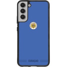 Samsung Galaxy S22+ Case Hülle - Silikon schwarz Curaçao 2026 personalisierbares Fussballtrikot