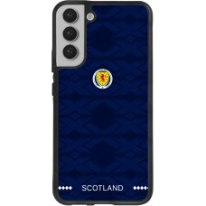 Coque Samsung Galaxy S22+ - Silicone rigide noir Maillot de football Ecosse 2026 personnalisable