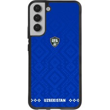 Samsung Galaxy S22+ Case Hülle - Silikon schwarz Usbekistan 2026 personalisierbares Fussballtrikot