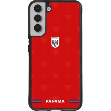 Samsung Galaxy S22+ Case Hülle - Silikon schwarz Panama 2026 personalisierbares Fussballtrikot
