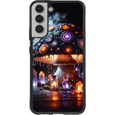 Coque Samsung Galaxy S22+ - Silicone rigide noir Halloween Potion Magic