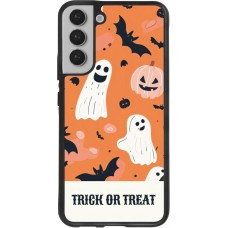 Coque Samsung Galaxy S22+ - Silicone rigide noir Halloween 2025 Trick treat
