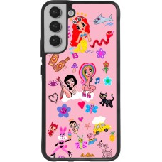 Coque Samsung Galaxy S22+ - Silicone rigide noir Karol G La Bichota Manana Sera Bonito