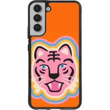 Coque Samsung Galaxy S22+ - Silicone rigide noir Lion colors 2026