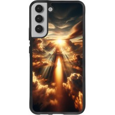 Samsung Galaxy S22+ Case Hülle - Silikon schwarz Himmelsleuchten Zenit