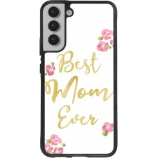 Coque Samsung Galaxy S22+ - Silicone rigide noir Mom 2024 best Mom ever