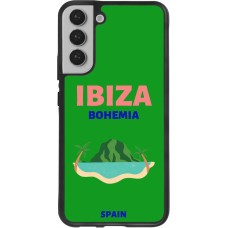 Coque Samsung Galaxy S22+ - Silicone rigide noir Pop Summer Destination Ibiza
