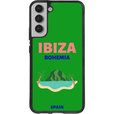 Samsung Galaxy S22+ Case Hülle - Silikon schwarz Pop Summer Destination Ibiza