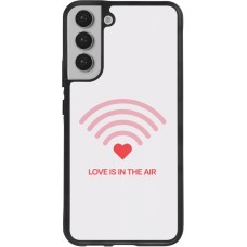Coque Samsung Galaxy S22+ - Silicone rigide noir Saint Valentines Day 26 Love is in the air